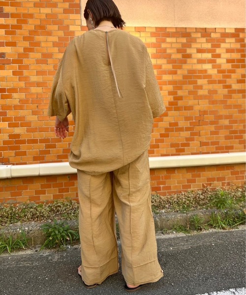 SHEER SIDESLIT PANTS（その他パンツ）｜Doux.（ドゥ）