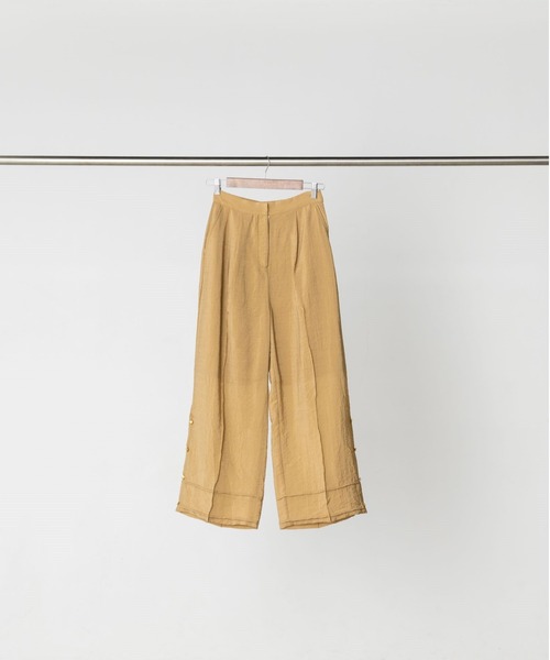 SHEER SIDESLIT PANTS（その他パンツ）｜Doux.（ドゥ）