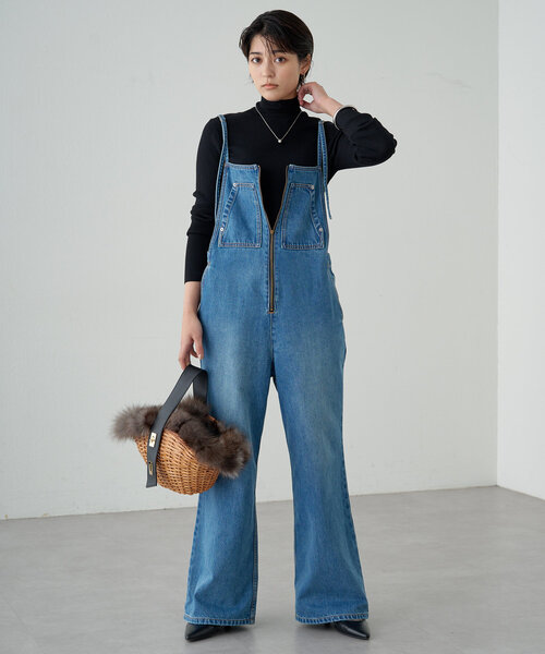 セール】デニムオールインワン(サロペット/オーバーオール セール】デニムオールインワン(サロペット/オーバーオール