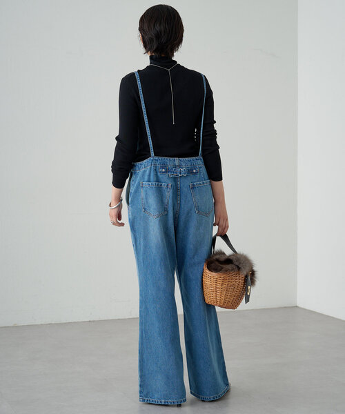 デニムオールインワン（サロペット/オーバーオール）｜LOUNGEDRESS