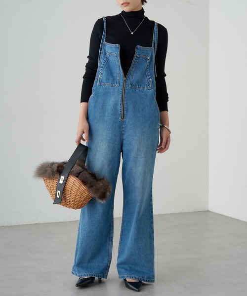 LOUNGEDRESS（ラウンジドレス）の「デニムオールインワン（サロペット