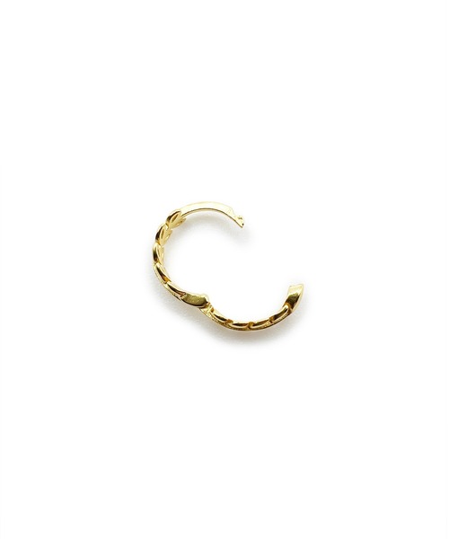 THEATER(シアター)の「THEATER シアター ファーンデザインクリッカーシルバーピアス(ピアス(両耳用)・レディース・シルバー/ゴールド・FREE)」の9枚目の写真