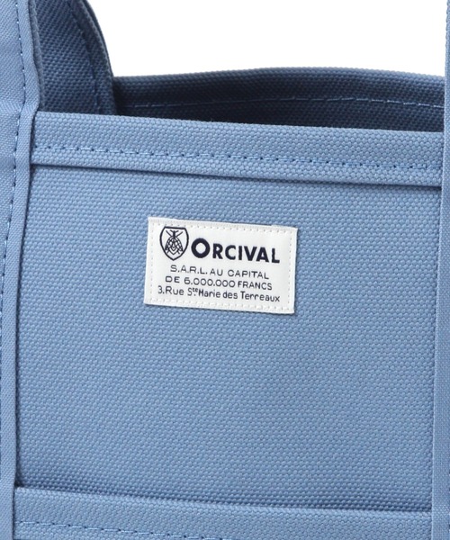 ORCIVAL(オーシバル)の「【ORCIVAL(オーシバル)】帆布ミニトートバッグ(トートバッグ・レディース・チャコール/ネイビー/ブルー/オレンジ/グリーン/スモーク/ライトブルー/その他1/ライトグレー・0)」の14枚目の写真