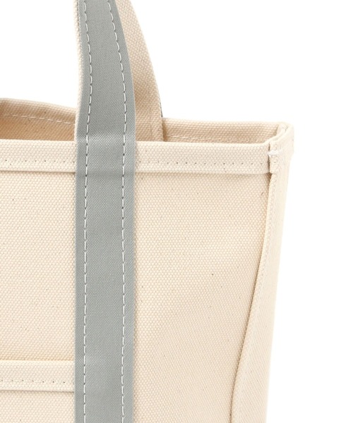 ORCIVAL(オーシバル)の「【ORCIVAL(オーシバル)】帆布ミニトートバッグ(トートバッグ・レディース・チャコール/ネイビー/ブルー/オレンジ/グリーン/スモーク/ライトブルー/その他1/ライトグレー・0)」の10枚目の写真