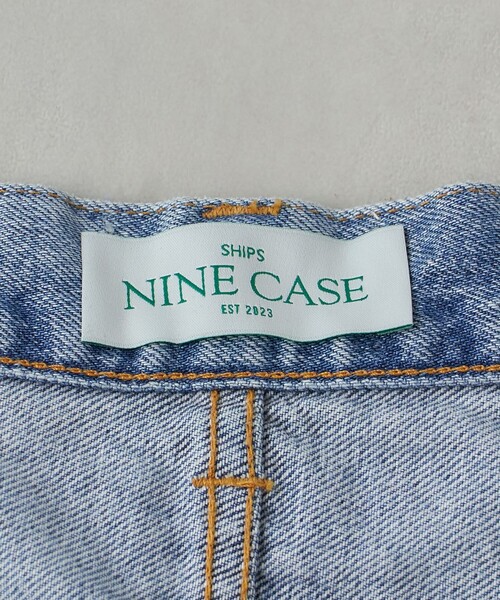 SHIPS（シップス）の「SHIPS NINE CASE:〈手洗い可能〉フロント スラント デニム（デニムパンツ・レディース・ライトブルー・SMALL/MEDIUM/LARGE）」の19枚目の写真