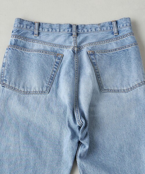 セール】SHIPS NINE CASE:〈手洗い可能〉フロント スラント デニム