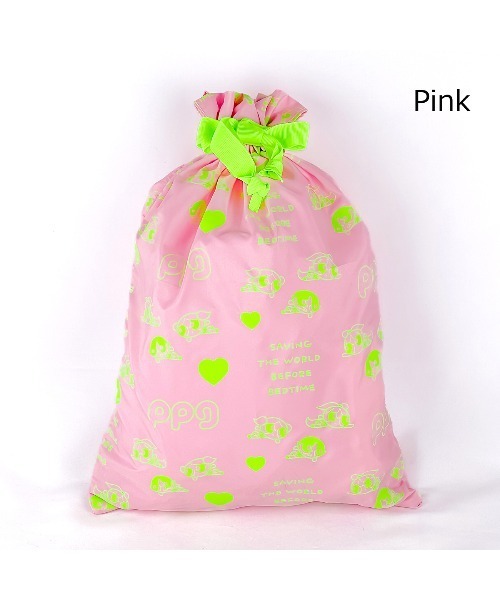 FLAPPER（フラッパー）の「The Powerpuff Girls×Flapper巾着（ラッピングキット・レディース・ピンク/ライトブルー・FREE）」の4枚目の写真