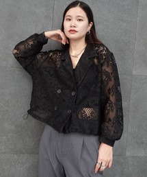 CORNERS | 裾ドロストレースジャケット(テーラードジャケット)