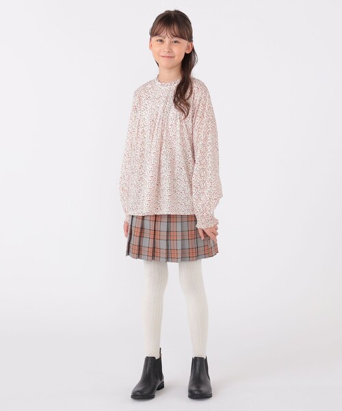 【セール】SHIPS KIDS:140～150cm / チェック プリーツ スカート（スカート）｜SHIPS（シップス）