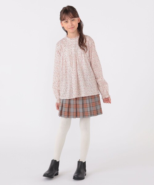 【セール】SHIPS KIDS:140～150cm / チェック プリーツ スカート（スカート）｜SHIPS（シップス）
