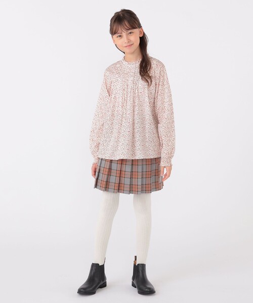 【セール】SHIPS KIDS:140～150cm / チェック プリーツ スカート（スカート）｜SHIPS（シップス）