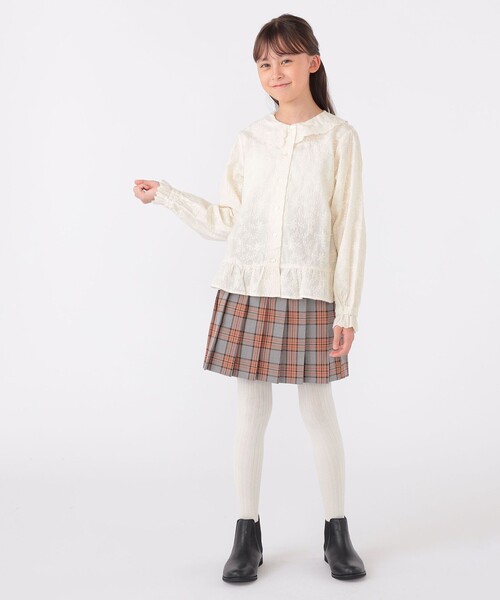 【セール】SHIPS KIDS:140～150cm / チェック プリーツ スカート（スカート）｜SHIPS（シップス）
