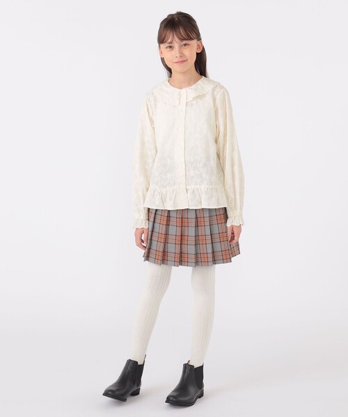 【セール】SHIPS KIDS:140～150cm / チェック プリーツ スカート（スカート）｜SHIPS（シップス）