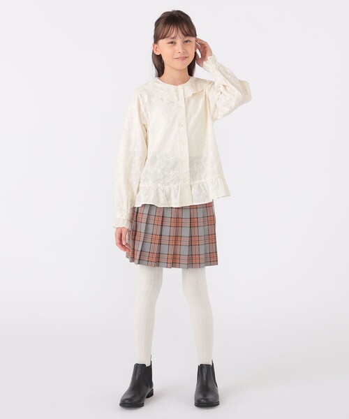 【セール】SHIPS KIDS:140～150cm / チェック プリーツ スカート（スカート）｜SHIPS（シップス）