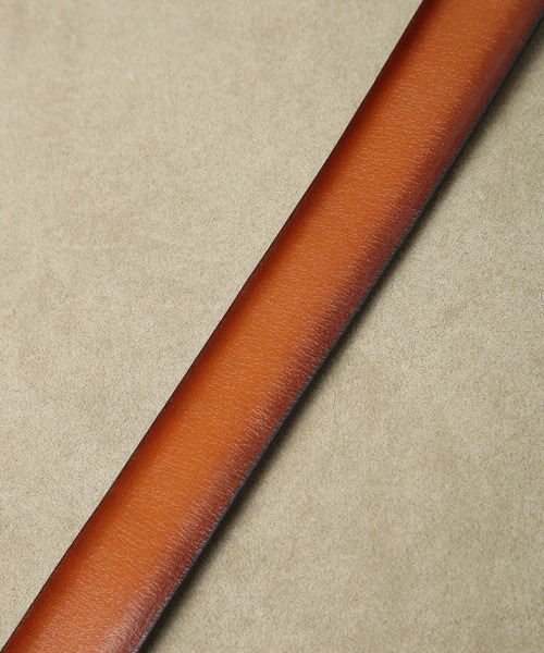 CROWDED CLOSET（クラウデッドクローゼット）の「タンニンレザーベルト（ベルト・メンズ・ブラック/キャメル・FREE）」の5枚目の写真