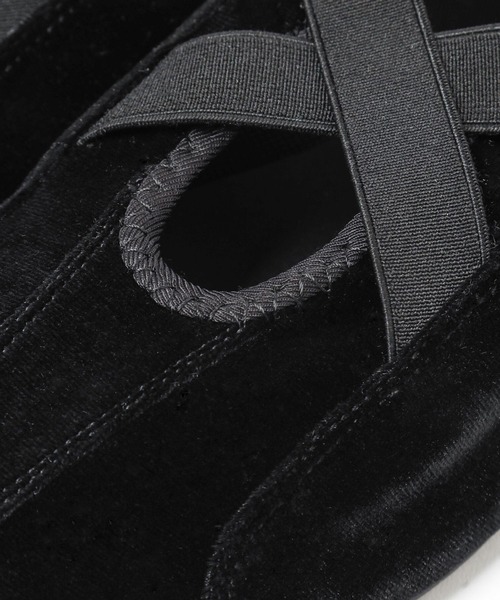 LEPSIM（レプシィム）の「クロスフラットバレエ　207451（バレエシューズ・レディース・ブラック/シルバー・LARGE/MEDIUM）」の20枚目の写真