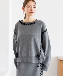 LAKOLE | ハンドステッチニットプルオーバー / 143183(ニット/セーター)