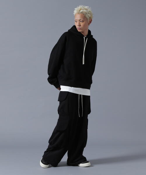 DANKE SCHON(ダンケシェーン)の「DankeSchon/ダンケシェーン/CHEMICAL SWEAT HOODIE(パーカー・レディース・グレー/ブラック・L/M)」の16枚目の写真