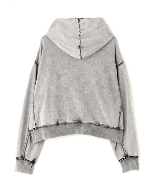 DANKE SCHON(ダンケシェーン)の「DankeSchon/ダンケシェーン/CHEMICAL SWEAT HOODIE(パーカー・レディース・グレー/ブラック・L/M)」の6枚目の写真