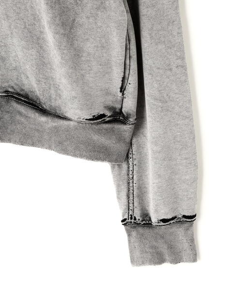 DANKE SCHON(ダンケシェーン)の「DankeSchon/ダンケシェーン/CHEMICAL SWEAT HOODIE(パーカー・レディース・グレー/ブラック・L/M)」の18枚目の写真