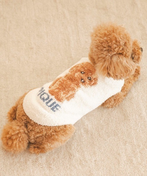 gelato pique（ジェラートピケ）の「【CAT&DOG】トイプードル