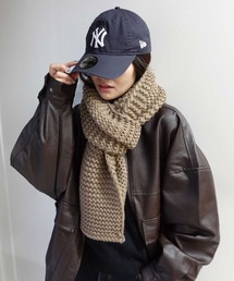 CORNERS（コーナーズ）の「【福本莉子さん着用】ガーター編みローゲージニットマフラー（マフラー）」
