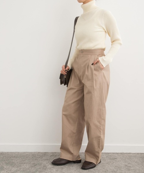 URBAN RESEARCH DOORS（アーバンリサーチドアーズ）の「ラメコクーンパンツ（その他パンツ・レディース・ベージュ・SMALL/MEDIUM）」の10枚目の写真