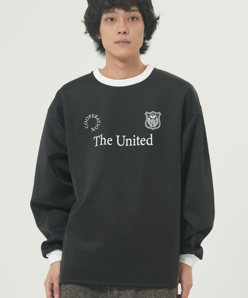 CORISCO（コリスコ）の「エステルゲームシャツロンTEE(M1)（Tシャツ/カットソー・メンズ・ネイビー/ブラック/アイボリー/チャコールグレー・MEDIUM/LARGE/X-LARGE）」の3枚目の写真