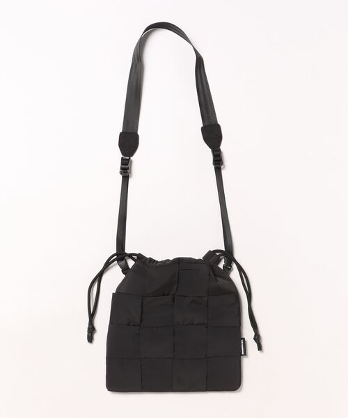 ★ADAMPATEK★braided polyester drawstring bag/編み込みナイロン巾着バッグ（ハンドバッグ）｜ADAM PATEK（アダムパテック）
