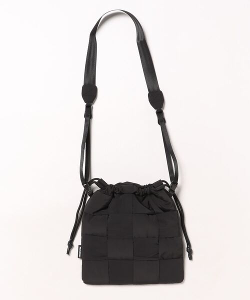 ★ADAMPATEK★braided polyester drawstring bag/編み込みナイロン巾着バッグ（ハンドバッグ）｜ADAM PATEK（アダムパテック）