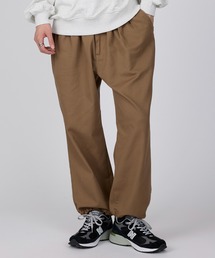 ROOT THREE（ルートスリー）の「【ROOT THREE】デニム・カツラギ 裾ドローコード ワイドパンツ（デニムパンツ）」