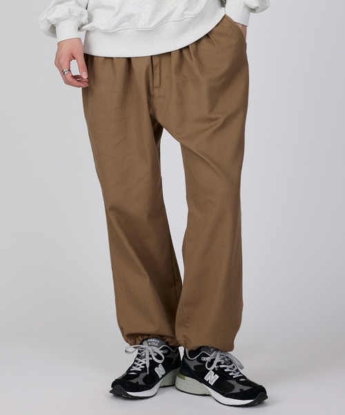 セール】【ROOT THREE】デニム・カツラギ 裾ドローコード ワイド