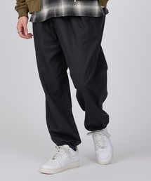 ROOT THREE（ルートスリー）の「【ROOT THREE】デニム・カツラギ 裾ドローコード ワイドパンツ（デニムパンツ）」