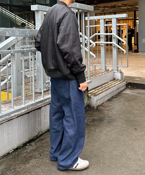 CIAOPANIC TYPY（チャオパニックティピー）の「【ユニセックス】MA-1中綿ボンバージャケット（ブルゾン・レディース・ブラウン/ブラック/カーキ・MEDIUM/LARGE）」の7枚目の写真