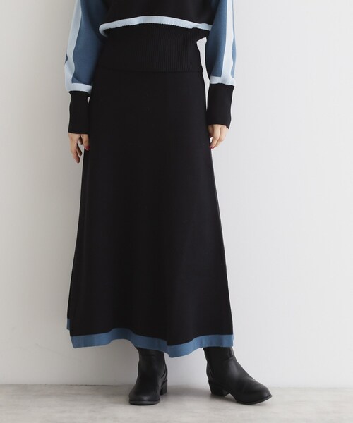 THE SHOP TK (ザ ショップ ティーケー )の「◆【上下セットアイテム】配色ニットセットアップ/洗える(セットアップ・レディース・アイボリー系4/ブラウン系その他5/ブラック系4・12/13)」の14枚目の写真