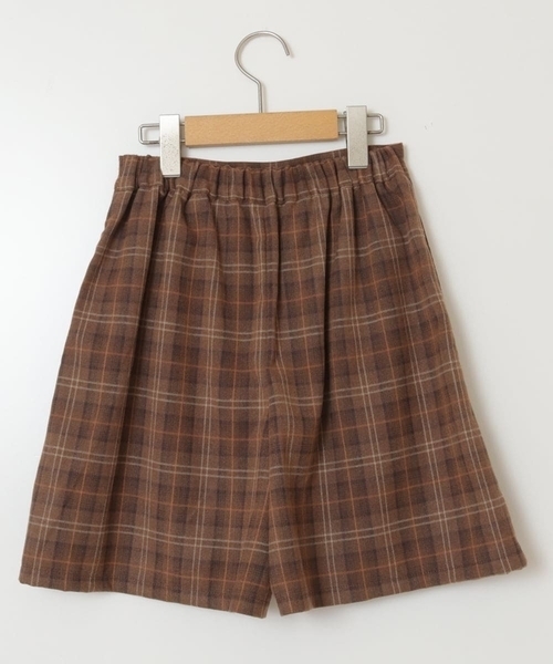 a.v.v（アーヴェヴェ）の「[140-150]ダブルレースアップショートパンツ（その他パンツ・キッズ・グレー/ベージュ・150/140）」の6枚目の写真