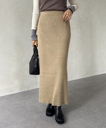Thevon | ラメリブニットナロースカート(スカート)