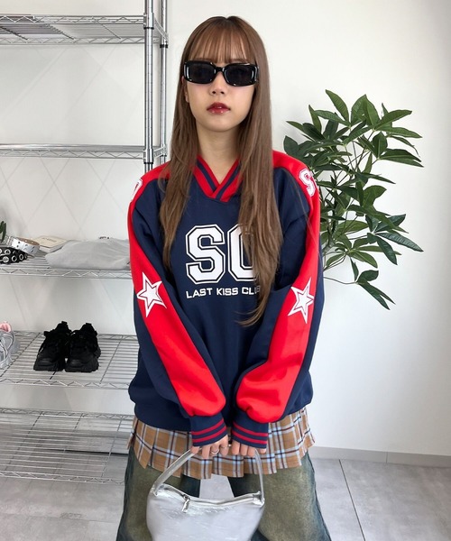 sevens(セブンズ)の「【sevens】SW SCナイロンプルオーバー(ナイロンジャケット・レディース・ネイビー・FREE)」の4枚目の写真