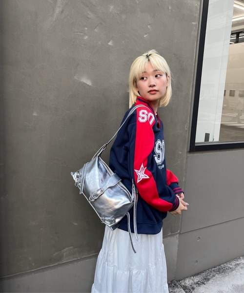 sevens(セブンズ)の「【sevens】SW SCナイロンプルオーバー(ナイロンジャケット・レディース・ネイビー・FREE)」の14枚目の写真
