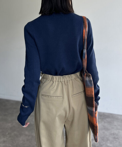CPCM(シーピーシーエム)の「【U.S. POLO ASSN. 】ウォッシャブルハイネックニット(ニット/セーター・レディース・アイボリー/ブラック/ネイビー/オレンジ/ホワイト・FREE)」の14枚目の写真