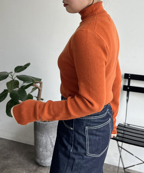 CPCM(シーピーシーエム)の「【U.S. POLO ASSN. 】ウォッシャブルハイネックニット(ニット/セーター・レディース・アイボリー/ブラック/ネイビー/オレンジ/ホワイト・FREE)」の20枚目の写真