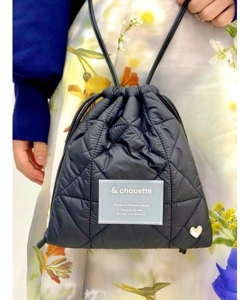 キルティングショルダーバッグ（ショルダーバッグ）｜& chouette