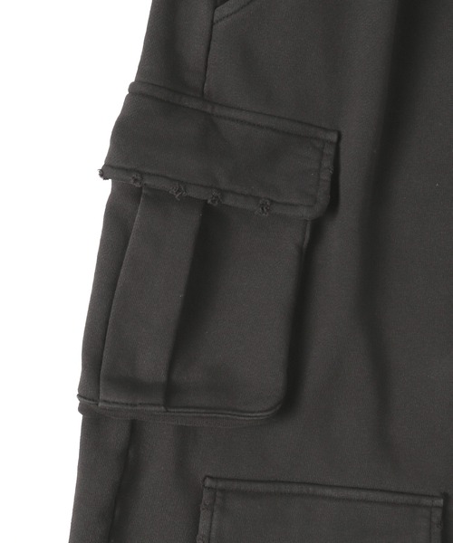 Figments（フィグメンツ）の「ヴィンテージマルチカーゴスウェットハーフパンツ（スウェットパンツ・レディース・スミクロ/ブラック系その他・FREE）」の16枚目の写真
