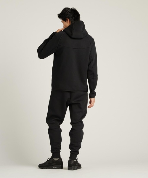 Nike テックフリース 黒 メンズL ブラック テックフリース セットアップ 廃盤 ナイキ 黒