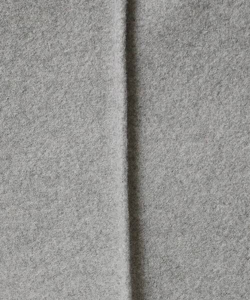 ITS'DEMO（イッツデモ）の「◆【手洗い可／後ろウエストゴム】カットメルトンワイドパンツ（その他パンツ・レディース・グレー/アイボリー/ネイビー・00）」の5枚目の写真