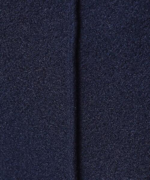 ITS'DEMO（イッツデモ）の「◆【手洗い可／後ろウエストゴム】カットメルトンワイドパンツ（その他パンツ・レディース・グレー/アイボリー/ネイビー・00）」の9枚目の写真