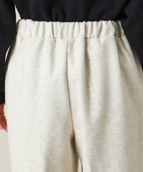 ITS'DEMO（イッツデモ）の「◆【手洗い可／後ろウエストゴム】カットメルトンワイドパンツ（その他パンツ・レディース・グレー/アイボリー/ネイビー・00）」の18枚目の写真