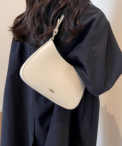 holiday♡office バッグ 帆布 センターステッチ ショルダーバッグ 【53-100071】｜激安