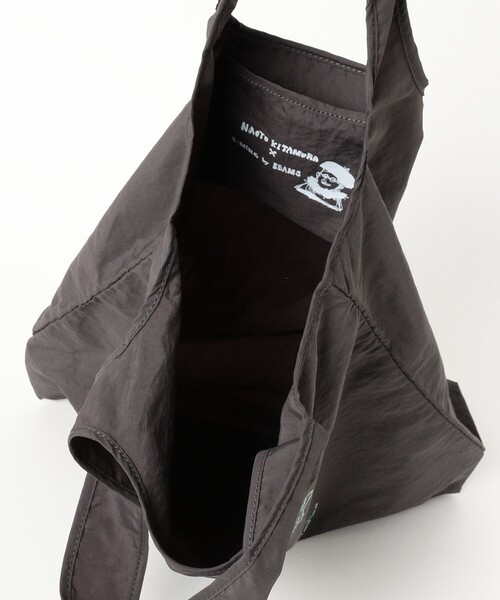 B:MING by BEAMS（ビーミングバイビームス）の「北村直登 プリント BAG（トートバッグ・レディース・サックスブルー/ホワイト系その他5/チャコールグレー・ONE SIZE）」の12枚目の写真