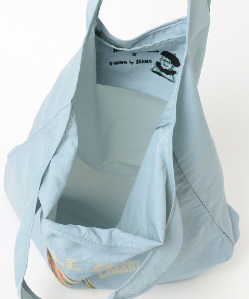 B:MING by BEAMS（ビーミングバイビームス）の「北村直登 プリント BAG（トートバッグ・レディース・サックスブルー/ホワイト系その他5/チャコールグレー・ONE SIZE）」の18枚目の写真